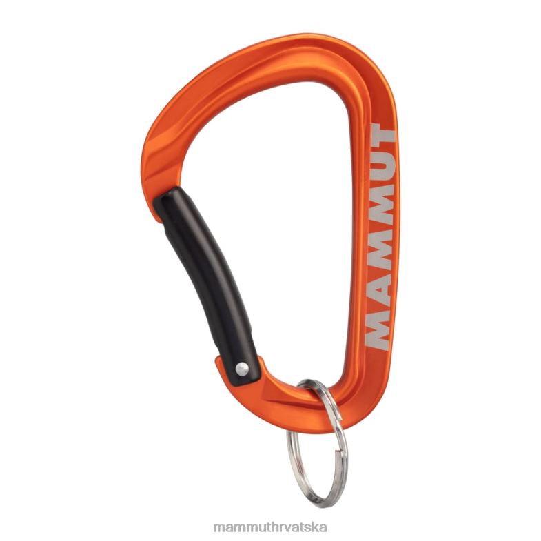 Mammut uniseks oprema mini karabiner workhorse keylock l Z08N1365 naranča
