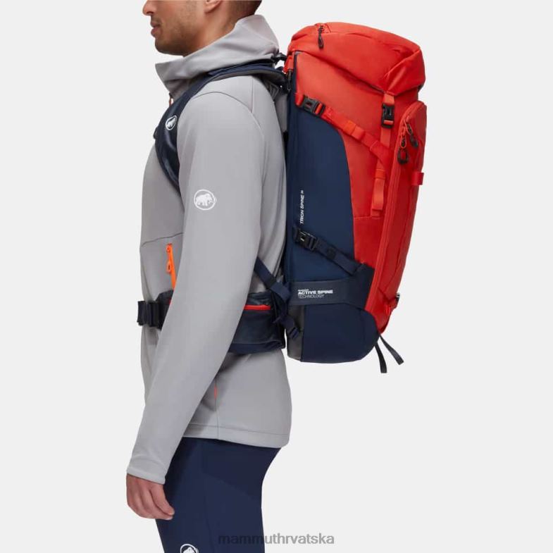 Mammut uniseks oprema trionska kralježnica 35 Z08N1464 hot red-marine