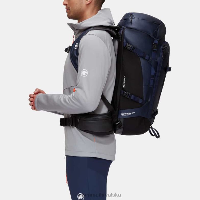 Mammut uniseks oprema trionska kralježnica 35 Z08N571 morsko-crna