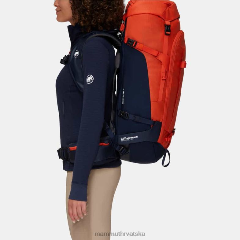 Mammut uniseks oprema trionska kralježnica 50 Z08N1463 hot red-marine