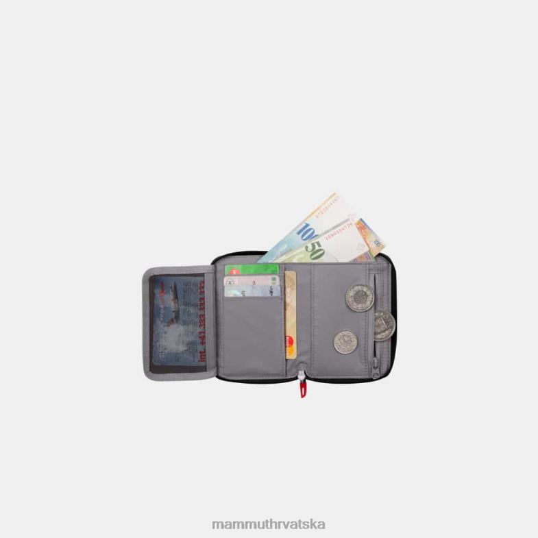 Mammut uniseks oprema zip novčanik melange Z08N619 crno