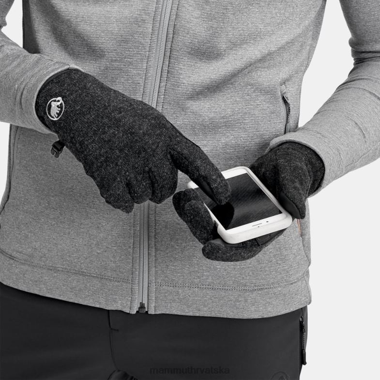 Mammut uniseks pribor strastvena rukavica Z08N283 crni melange