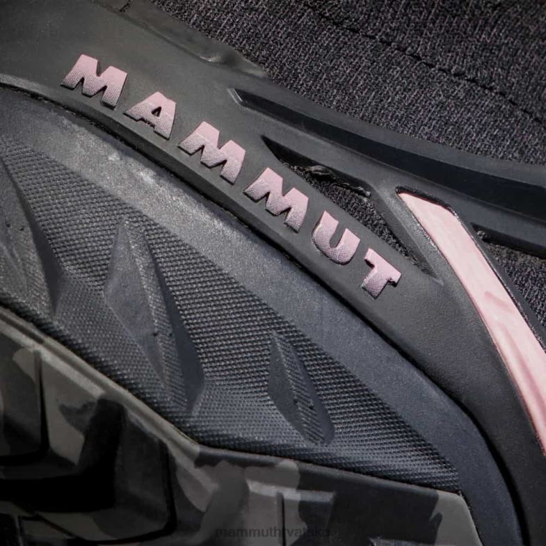 Mammut žene obuća aegilnost pro mid dt Z08N345 crno-tamna ruža u prahu