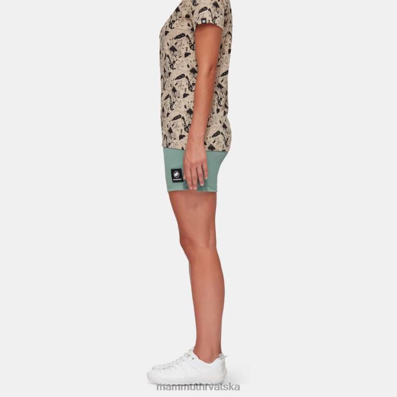 Mammut žene odjeća massone lagane kratke hlače Z08N791 tamni žad