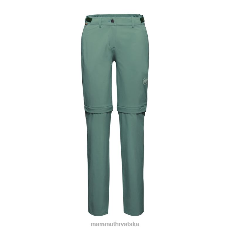 Mammut žene odjeća runbold hlače s patentnim zatvaračem Z08N1119 tamni žad
