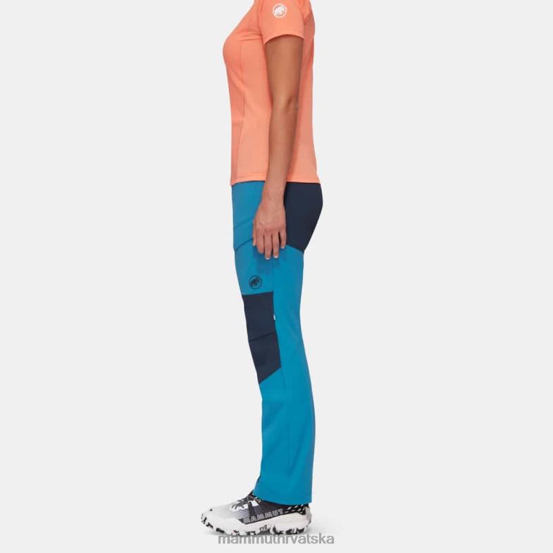 Mammut žene odjeća zinalne hibridne hlače Z08N830 duboka ledena marina