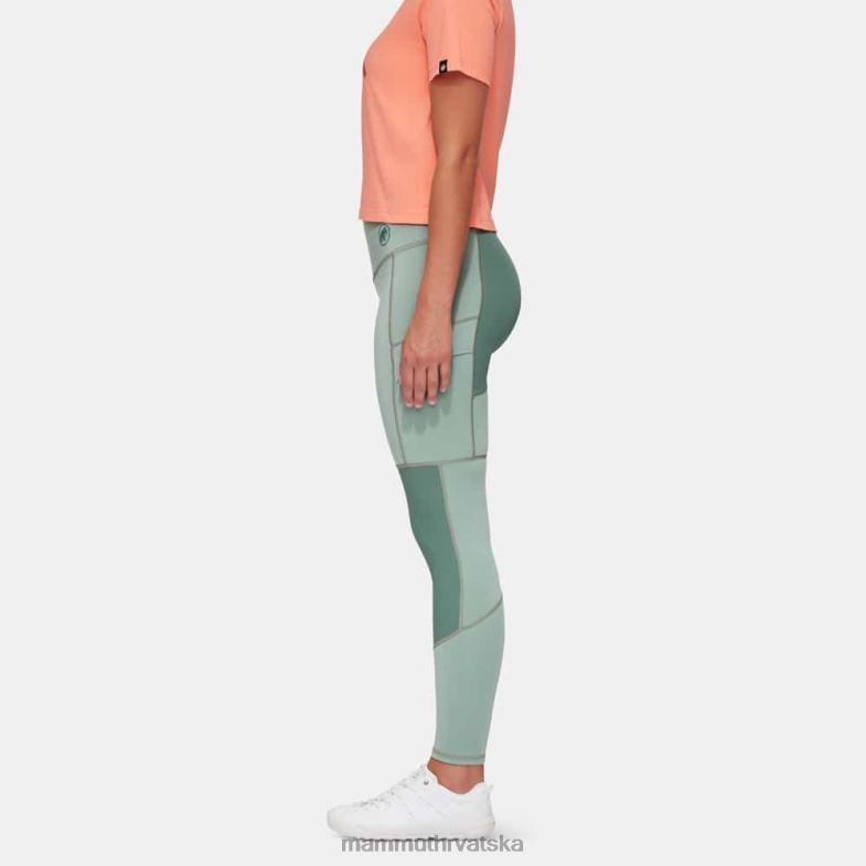 Mammut žene odjeća zinalne hibridne tajice Z08N94 žad-tamni žad