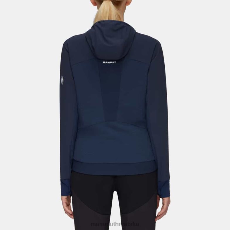 Mammut žene odjeća aenergy so hibridna jakna s kapuljačom Z08N695 morsko-vibrantna narančasta