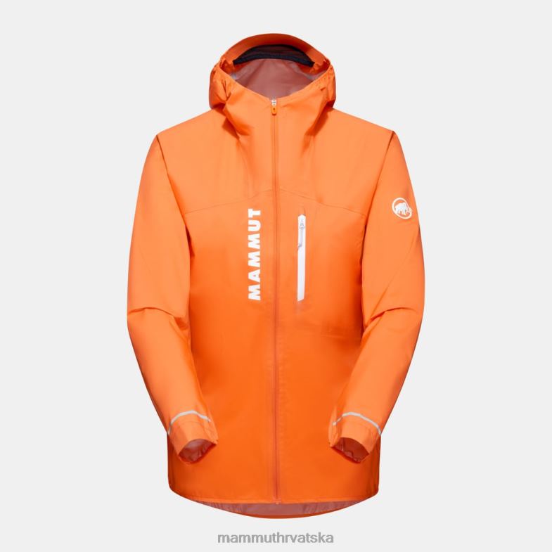 Mammut žene odjeća aenergy tr hs jakna s kapuljačom Z08N687 tamna mandarina