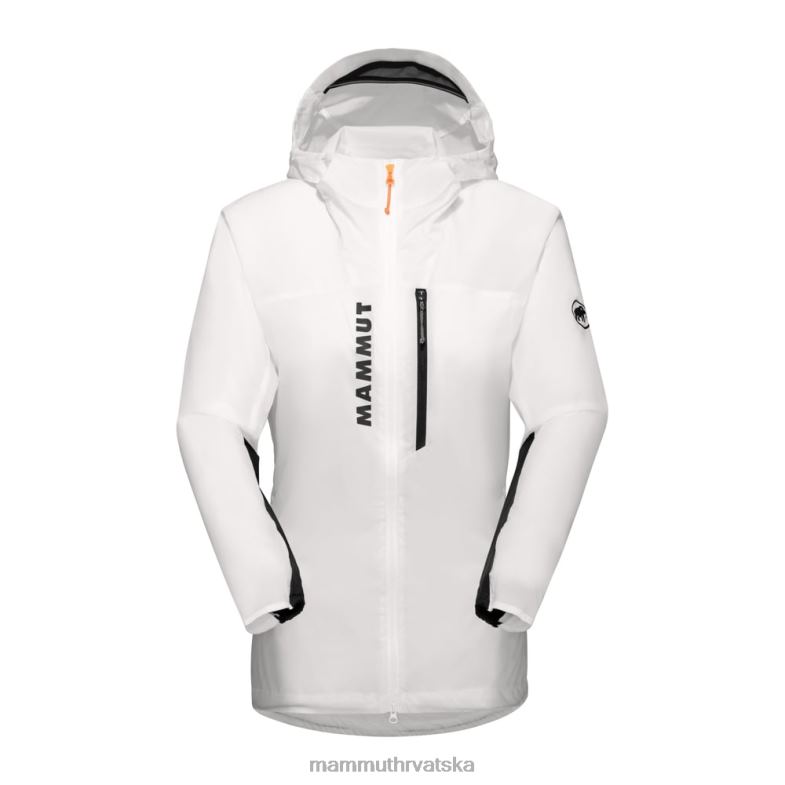 Mammut žene odjeća aenergy wb jakna s kapuljačom Z08N5 bijelo crno