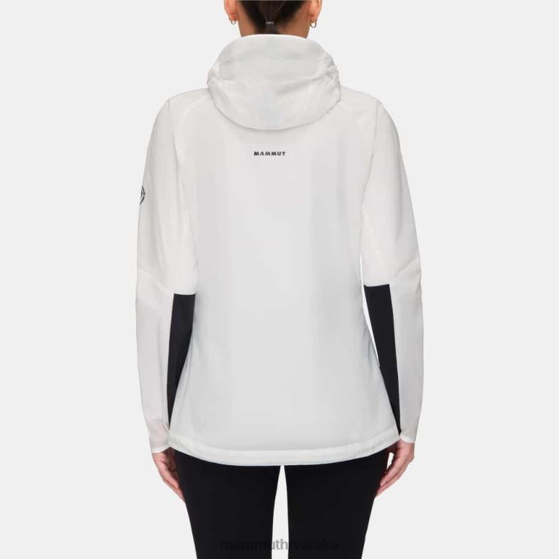 Mammut žene odjeća aenergy wb jakna s kapuljačom Z08N5 bijelo crno