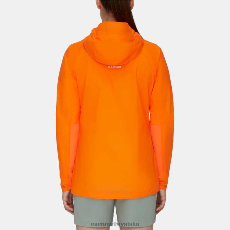 Mammut žene odjeća aenergy wb jakna s kapuljačom Z08N641 tamna mandarina