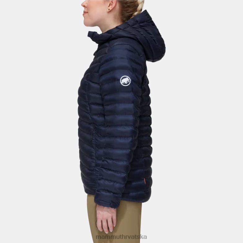Mammut žene odjeća albula u jakni s kapuljačom Z08N730 morski