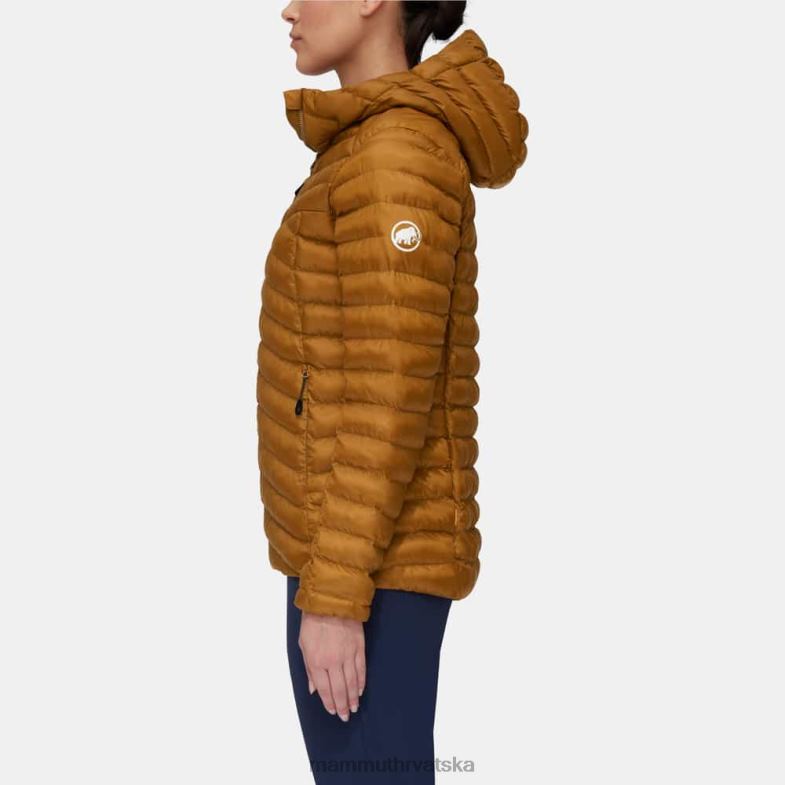 Mammut žene odjeća albula u jakni s kapuljačom Z08N731 gepard