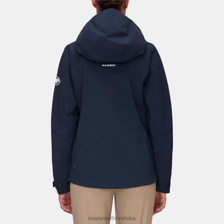 Mammut žene odjeća alto guide hs jakna s kapuljačom Z08N656 morski