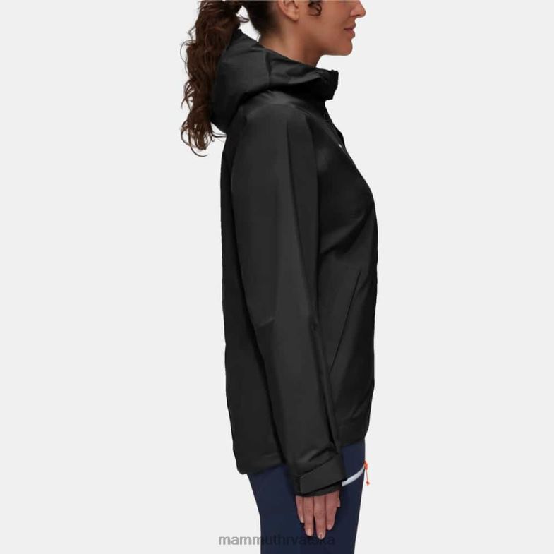 Mammut žene odjeća alto hs jakna s kapuljačom Z08N21 crno