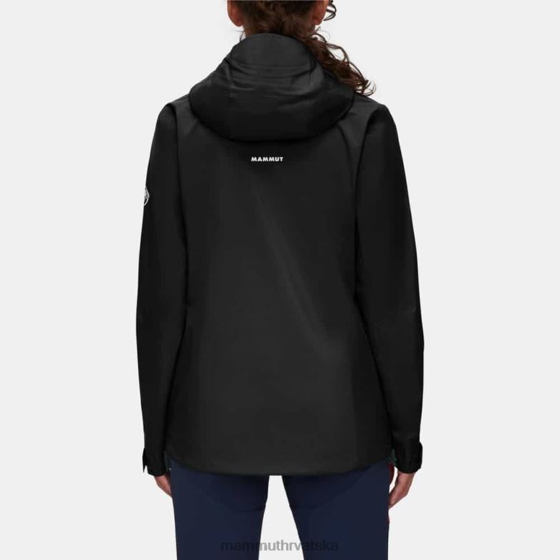 Mammut žene odjeća alto hs jakna s kapuljačom Z08N21 crno