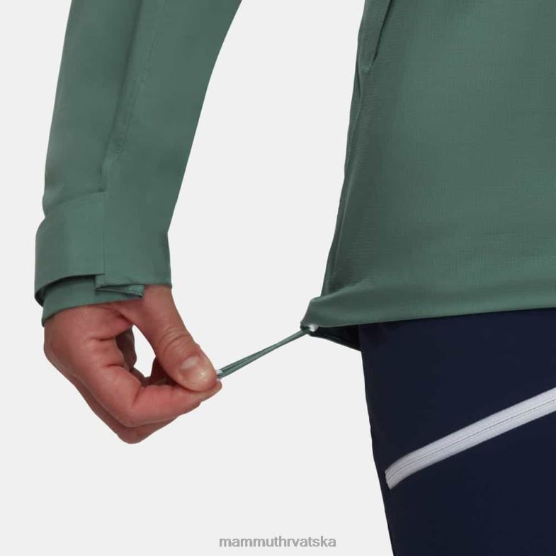 Mammut žene odjeća alto hs jakna s kapuljačom Z08N675 tamni žad