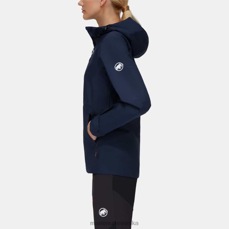 Mammut žene odjeća convey tour hs jakna s kapuljačom Z08N745 morski
