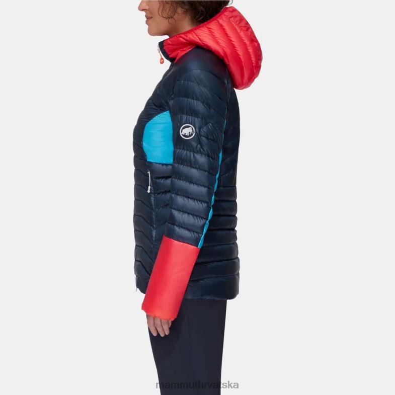 Mammut žene odjeća eigerjoch je napredovao u jakni s kapuljačom Z08N47 noć-azaleja