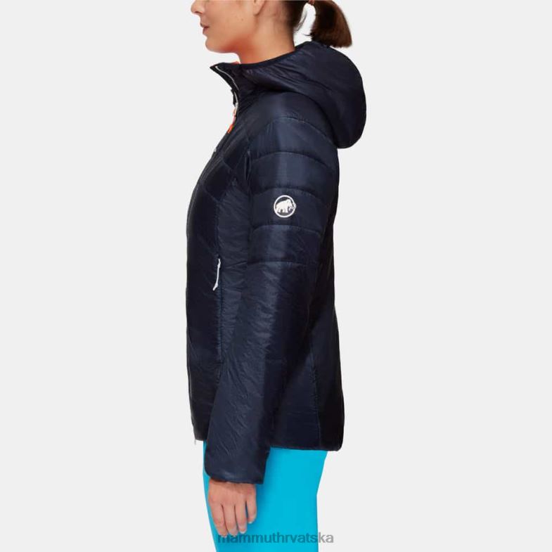 Mammut žene odjeća eigerjoch svjetlo u jakni s kapuljačom Z08N24 noć