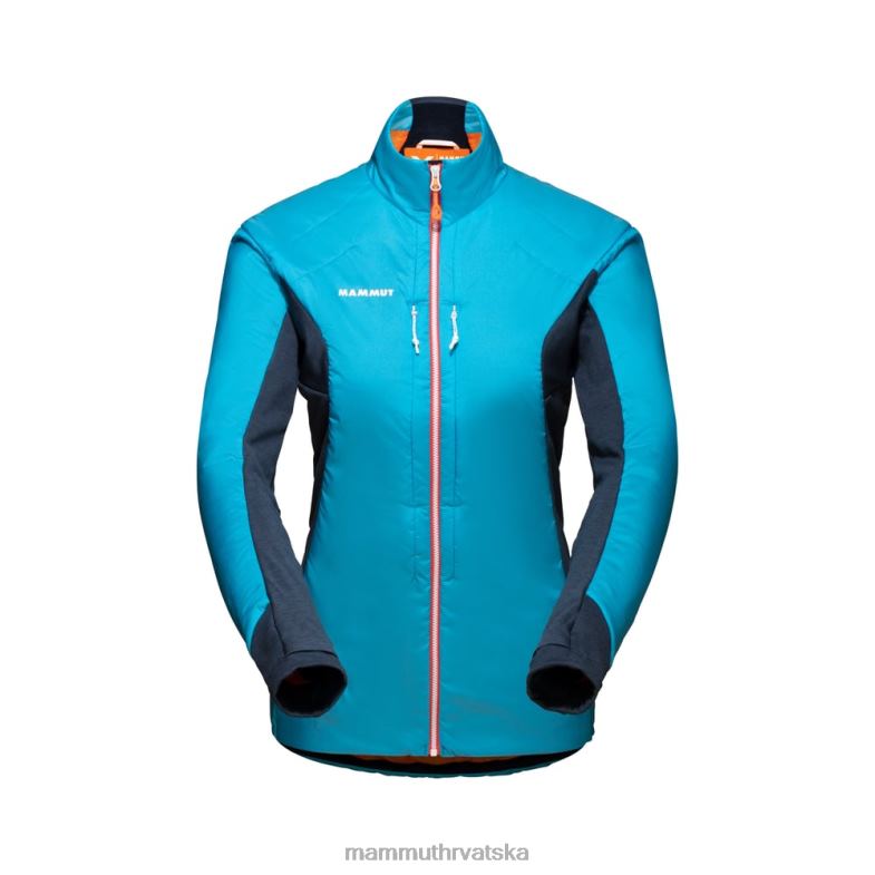 Mammut žene odjeća eigerjoch u hibridnoj jakni Z08N771 nebo-noć