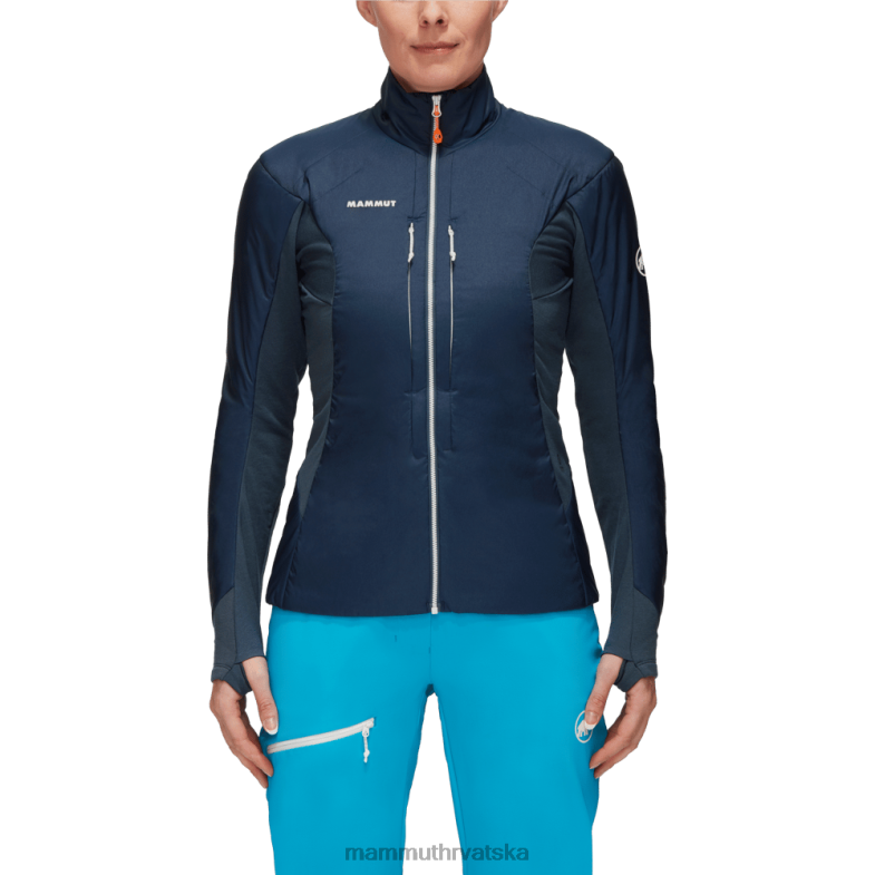 Mammut žene odjeća eigerjoch u hibridnoj jakni Z08N84 noć