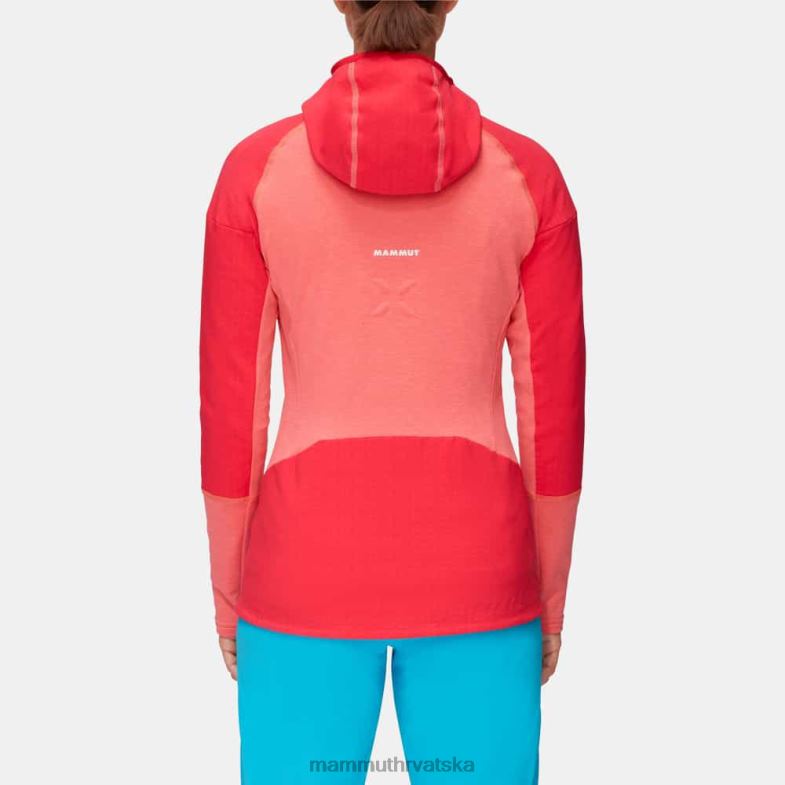 Mammut žene odjeća eiswand advanced ml jakna s kapuljačom Z08N964 žutika-azalea