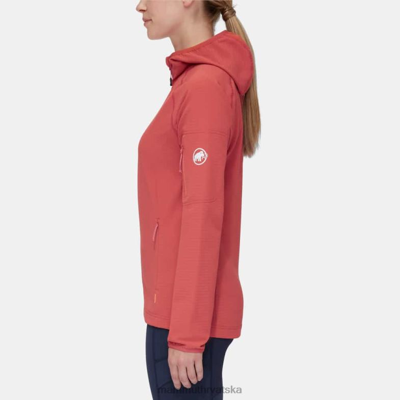 Mammut žene odjeća madris light ml jakna s kapuljačom Z08N831 terakota