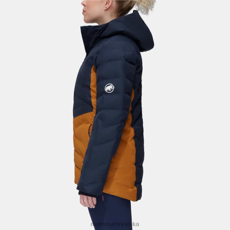 Mammut žene odjeća photics ski hs termo jakna s kapuljačom Z08N23 gepard-marinac