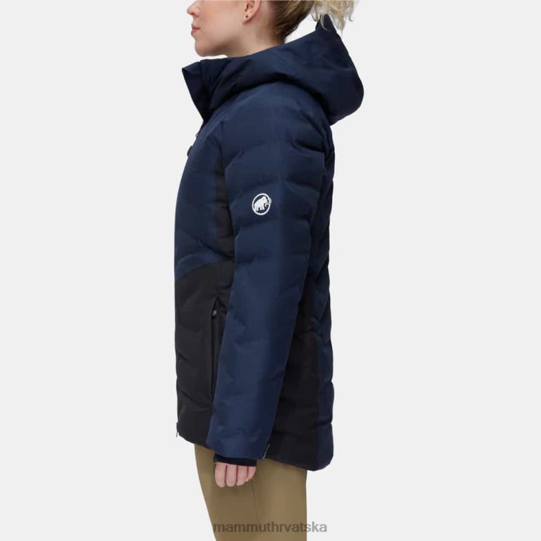 Mammut žene odjeća photics ski hs termo jakna s kapuljačom Z08N677 crno-morski