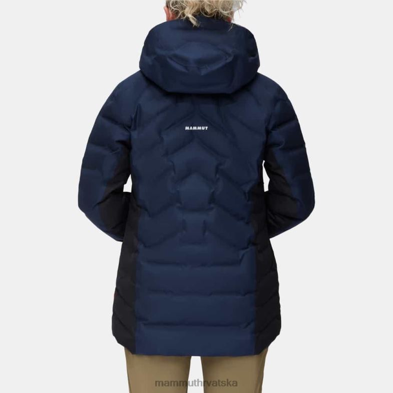 Mammut žene odjeća photics ski hs termo jakna s kapuljačom Z08N677 crno-morski