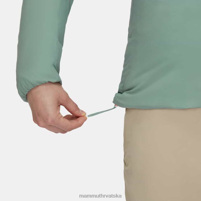 Mammut žene odjeća rime u flex jakni s kapuljačom Z08N72 žad