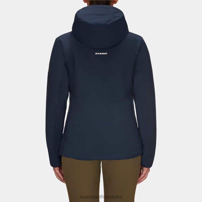 Mammut žene odjeća rime u flex jakni s kapuljačom Z08N753 morsko-crna