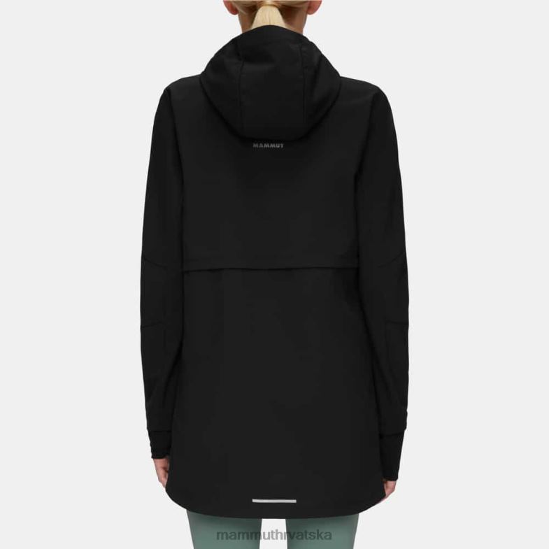 Mammut žene odjeća seon pa jakna s kapuljačom Z08N86 crno