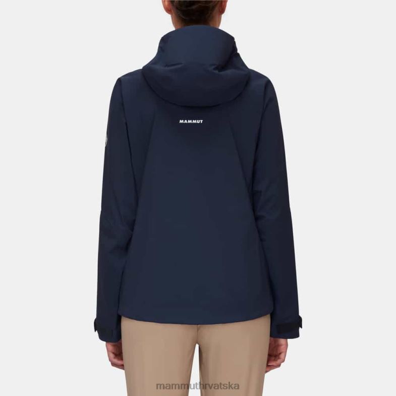 Mammut žene odjeća taiss hs jakna s kapuljačom Z08N723 morski