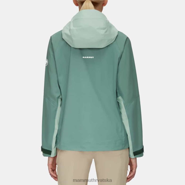 Mammut žene odjeća taiss hs jakna s kapuljačom Z08N724 tamni žad-žad