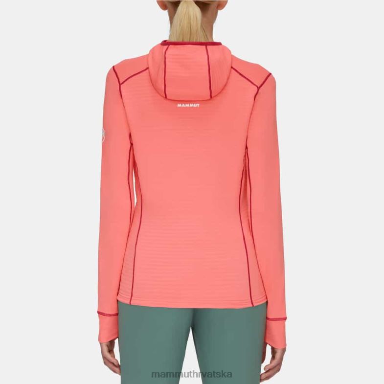 Mammut žene odjeća taiss light ml jakna s kapuljačom Z08N195 losos-terakota