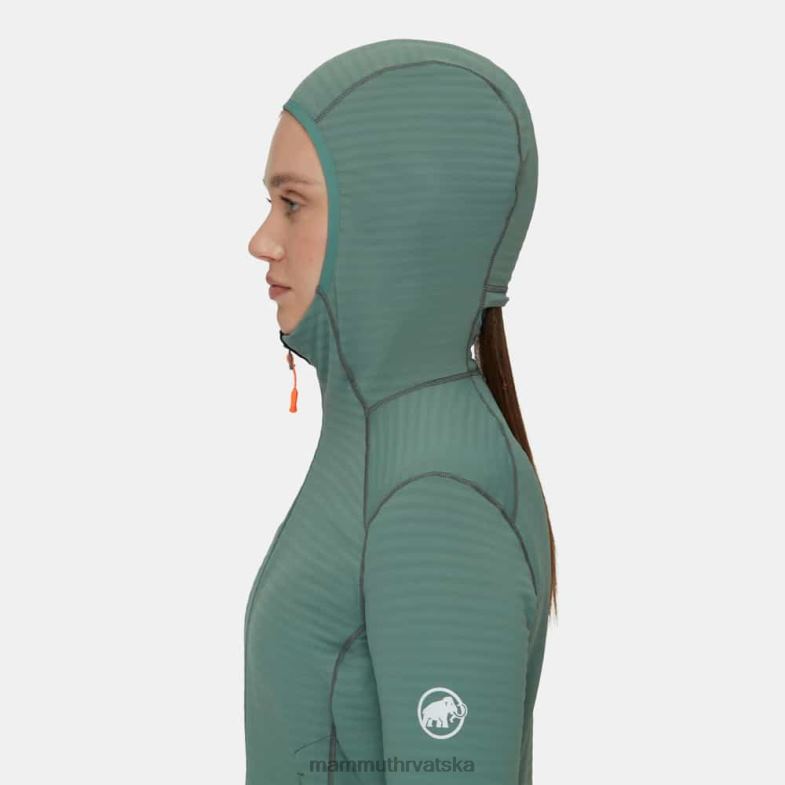 Mammut žene odjeća taiss light ml jakna s kapuljačom Z08N986 tamna žadno-crna