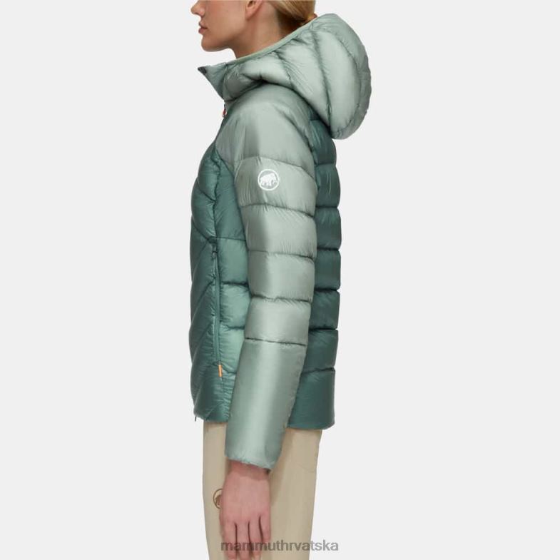 Mammut žene odjeća taiss u jakni s kapuljačom Z08N32 tamni žad-žad