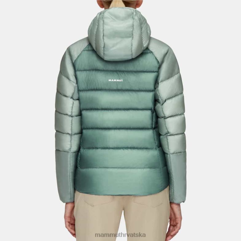 Mammut žene odjeća taiss u jakni s kapuljačom Z08N32 tamni žad-žad