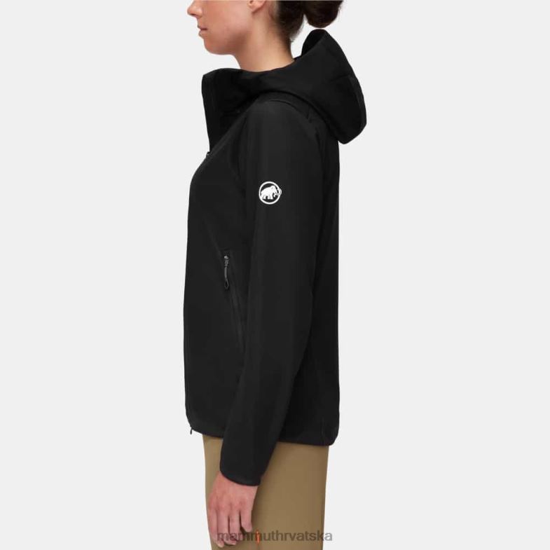 Mammut žene odjeća ultimate vii tako jakna s kapuljačom Z08N738 crno