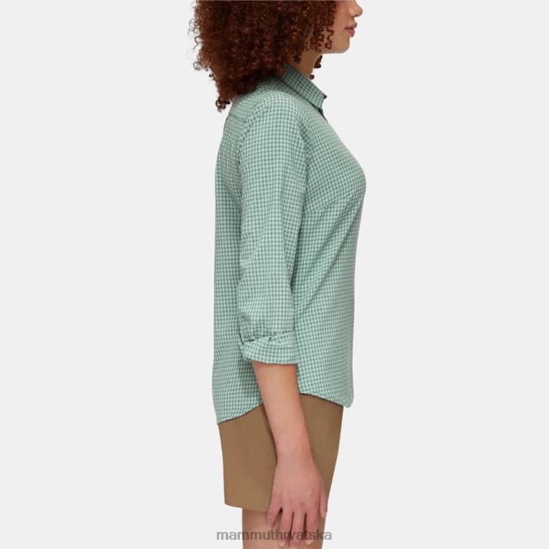 Mammut žene odjeća aada majica dugih rukava Z08N103 tamni žad-žad