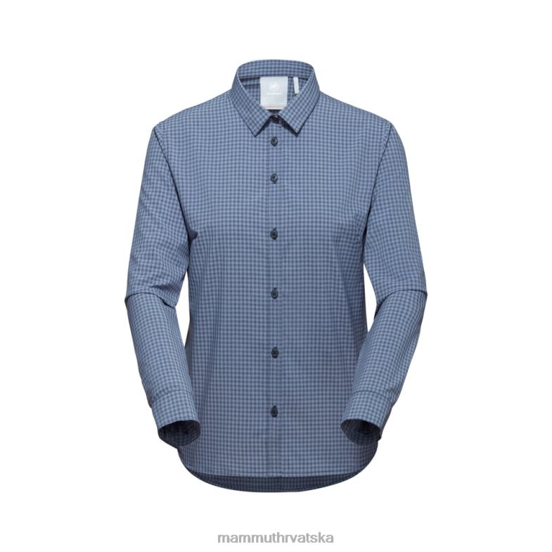 Mammut žene odjeća aada majica dugih rukava Z08N793 marine-light night