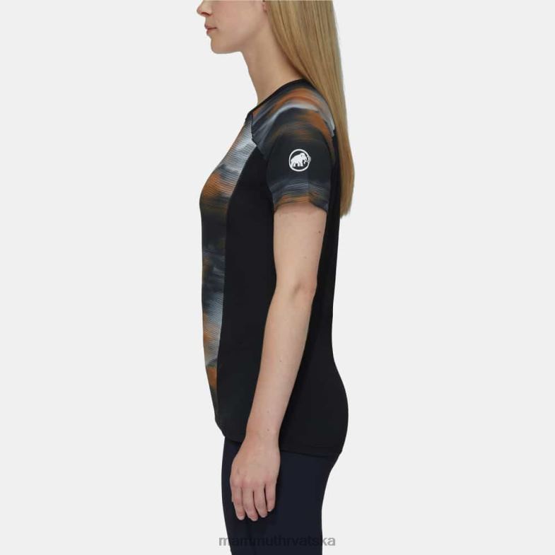 Mammut žene odjeća aenergy fl t-shirt light fader Z08N105 crno
