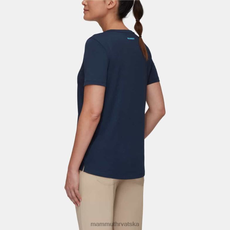 Mammut žene odjeća glavni amblem majice Z08N899 morski