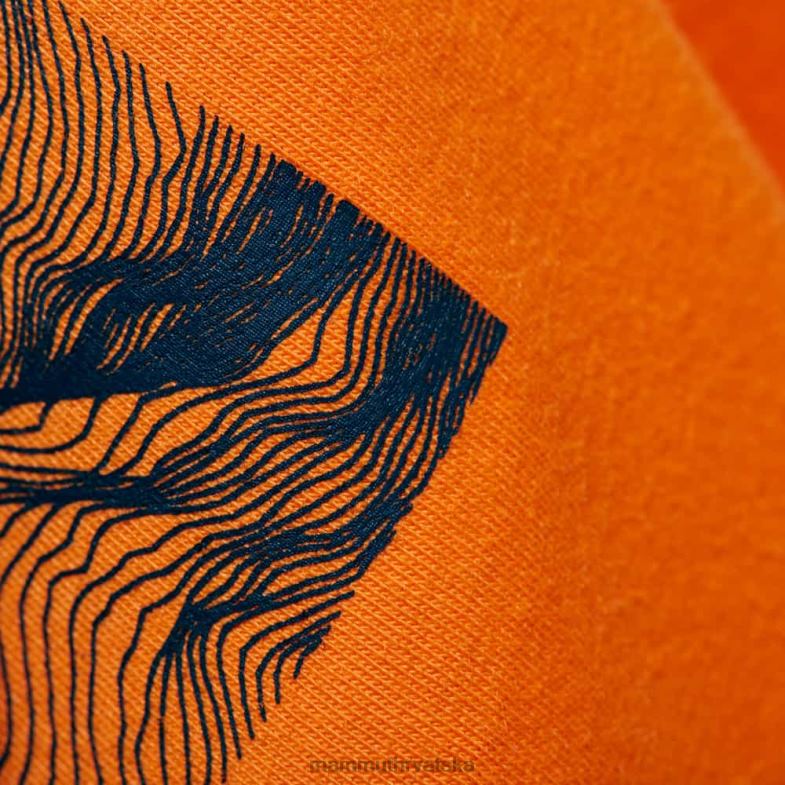 Mammut žene odjeća glavni amblem majice Z08N900 tamna mandarina