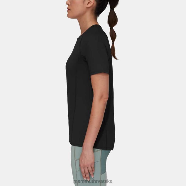Mammut žene odjeća logo kratke majice selun Z08N149 crno