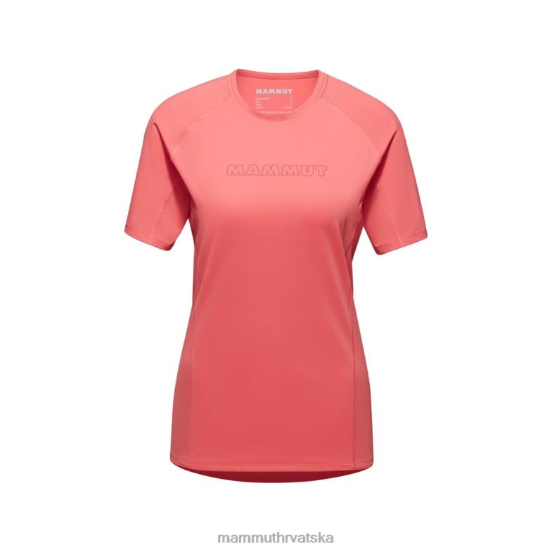 Mammut žene odjeća logo kratke majice selun Z08N884 losos