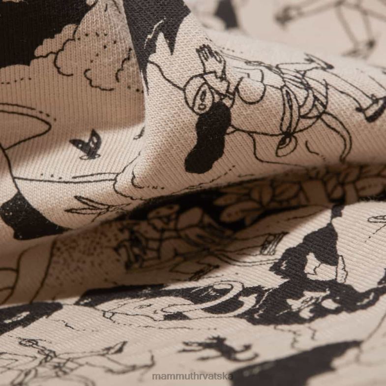 Mammut žene odjeća massone t-shirt penjačka scena Z08N1107 savansko-crna